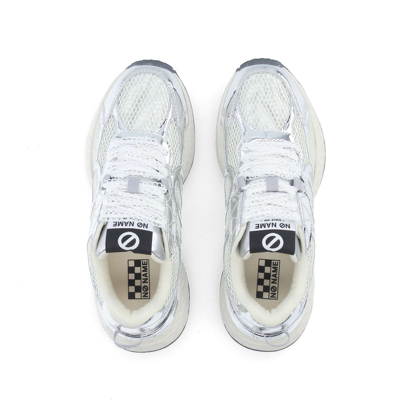 CARTER 2.0 RUNNER W - L.MESH/MIRROR - BEIGE/ARGENTO